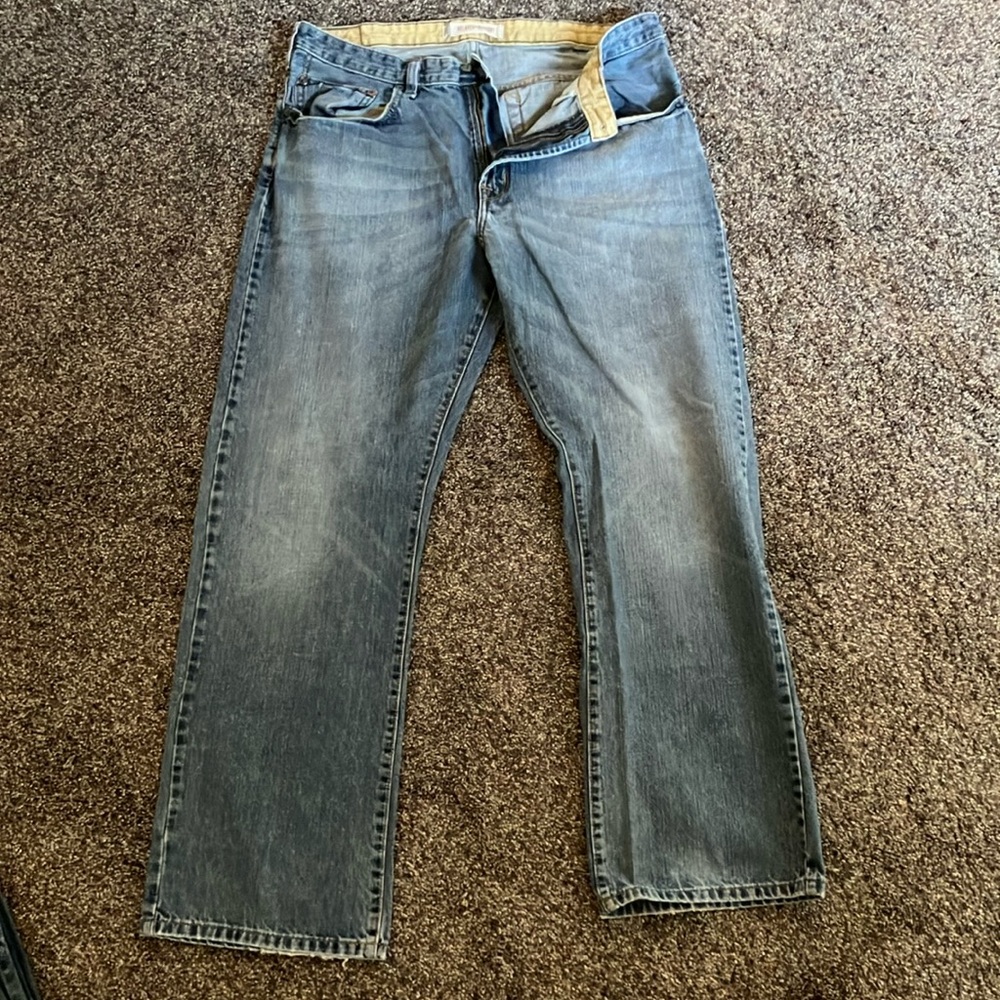 Lee Heritage Relaxed Bootcut Jeans Premium Collection Classic Denim